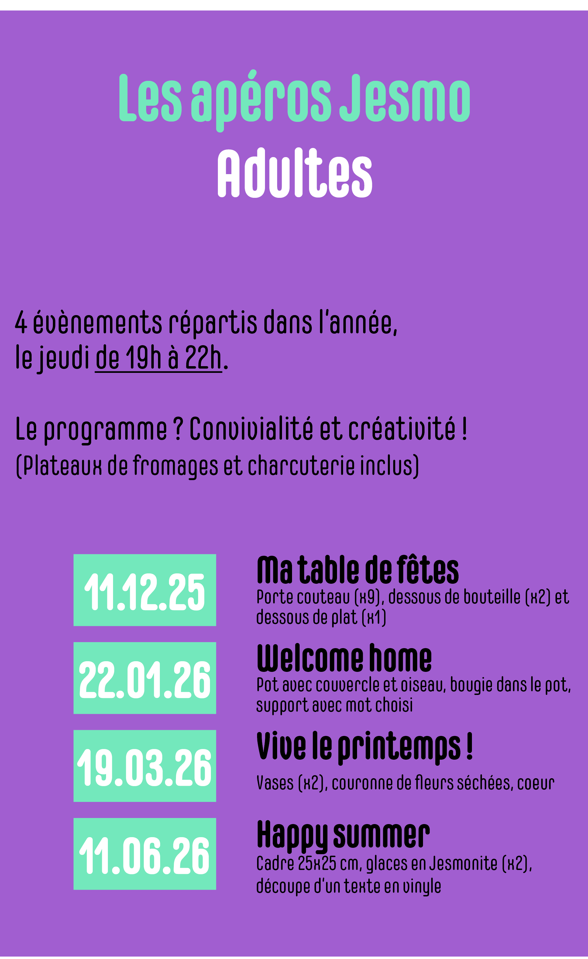 Les APEROS JESMO – SPLASH Toulouse